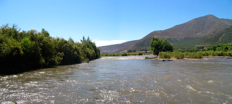 Río Aconcagua, Región de Valparaíso