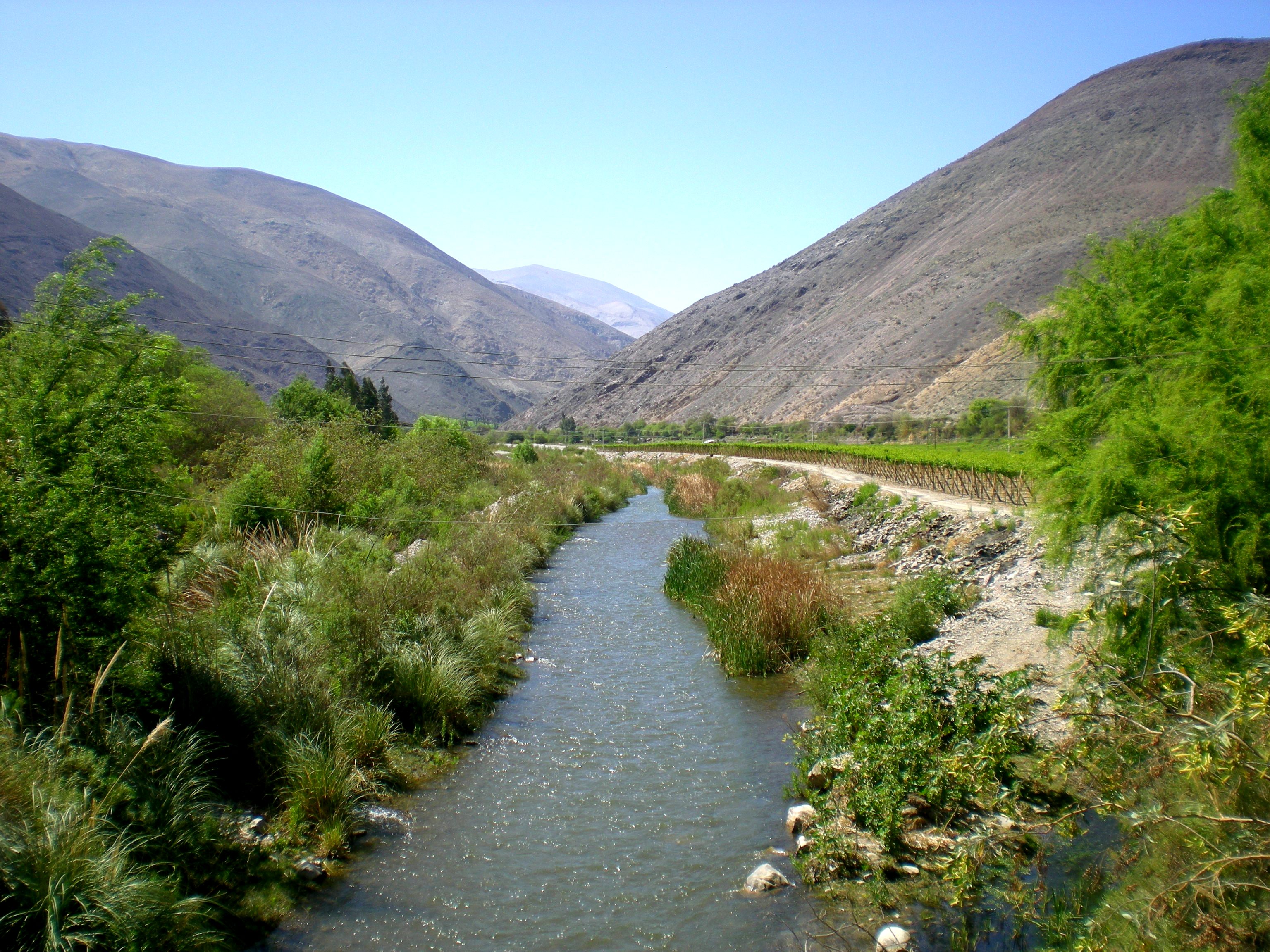 MOP declaró el agotamiento de la cuenca del río Huasco y sus afluentes en la Región de Atacama